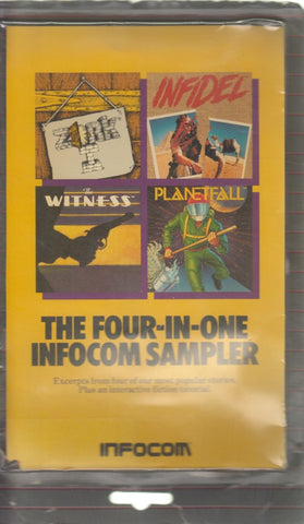 The Four-In-One Infocom Sampler: Zork II / Infidel / The Witness / Planetfall
