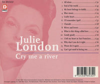 Julie London: Cry Me A River Vol. 1 & 2 2-Disc Set w/ Writing On Artwork