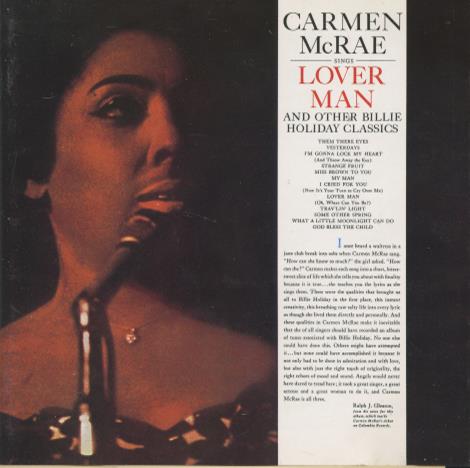 Carmen McRae: Lover Man Japan