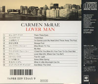 Carmen McRae: Lover Man Japan