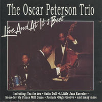 The Oscar Peterson Trio: Live And At It's Best