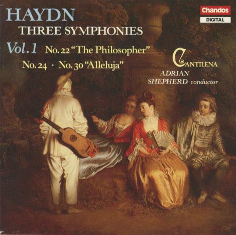 Joseph Haydn: Three Symphonies Vol. 1