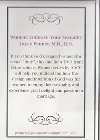 Extraordinary Women: Women: Embrace Your Sexuality
