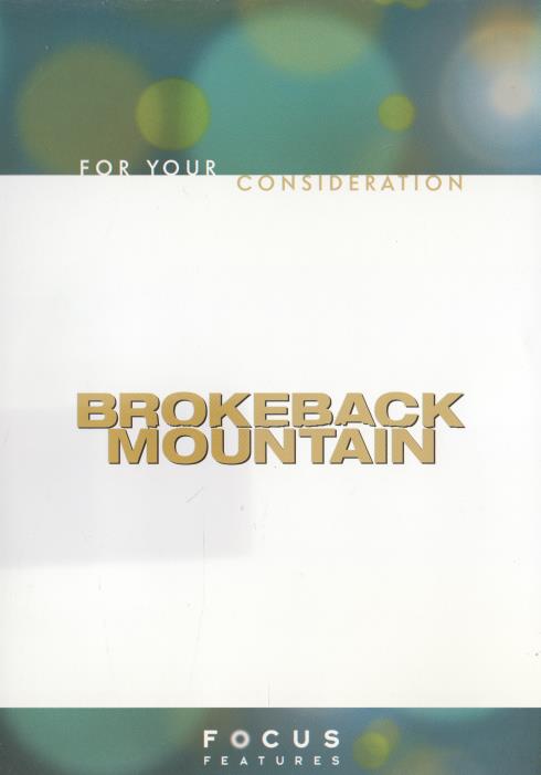 Brokeback Mountain FYC