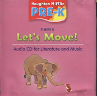Houghton Mifflin Pre-K: Let's Move: Audio CD For Literature And Music Theme 8