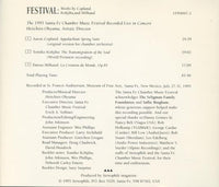 Festival: Works By Copland, Kohjiba And Milhaud