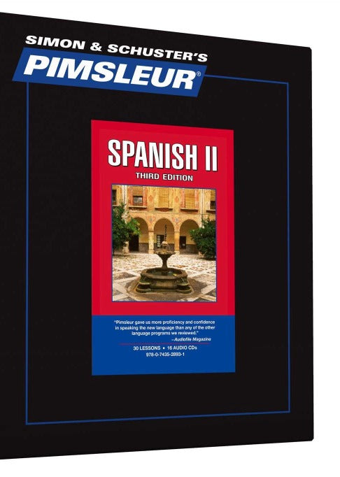 Pimsleur Spanish II 3rd Edition, Incomplete 15-Disc Set