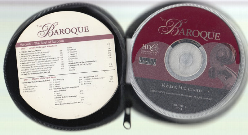 The Baroque Volumes 1-4 16-Disc Set