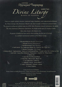 Divine Liturgy: Winds Of Passion: Komitas w/ Booklet
