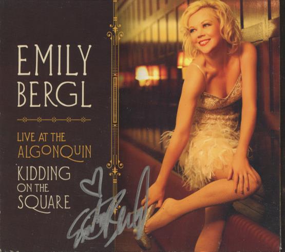 Emily Bergl: Live At The Algonquin: Kidding On The Square Signed