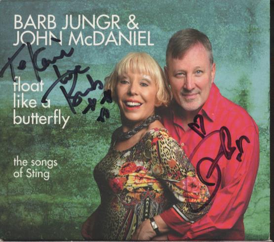 Barb Jungr & John McDaniel: Float Like A Butterfly: The Songs Of Sting Signed