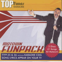 Top Tunes Karaoke: Motown Funpack 2-Disc Set