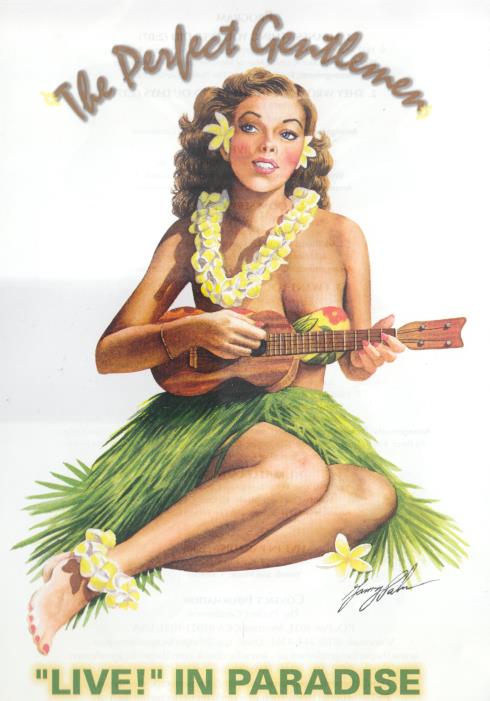 The Perfect Gentlemen Live! In Paradise w/ Postcard