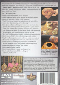 Butterfly Gourd Ginger Jar With Fitted Lid 2-Disc Set