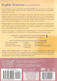 English Grammar: Punctuation Volume 9