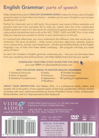 English Grammar: Parts Of Speech Volume 2