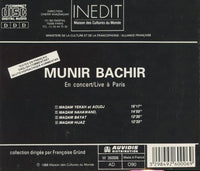 Munir Bachir: En Concert/Live A Paris