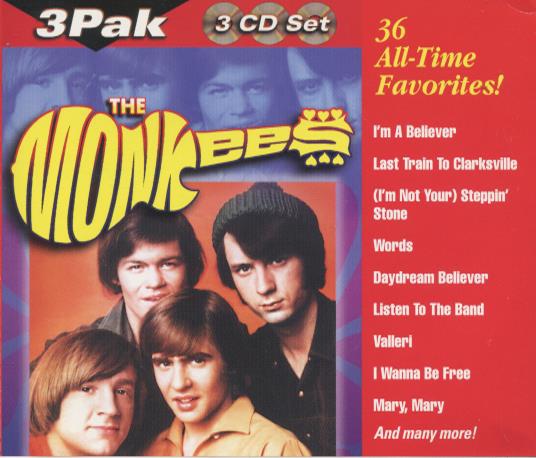 The Monkees: 36 All-Time Favorites! 3-Disc Set
