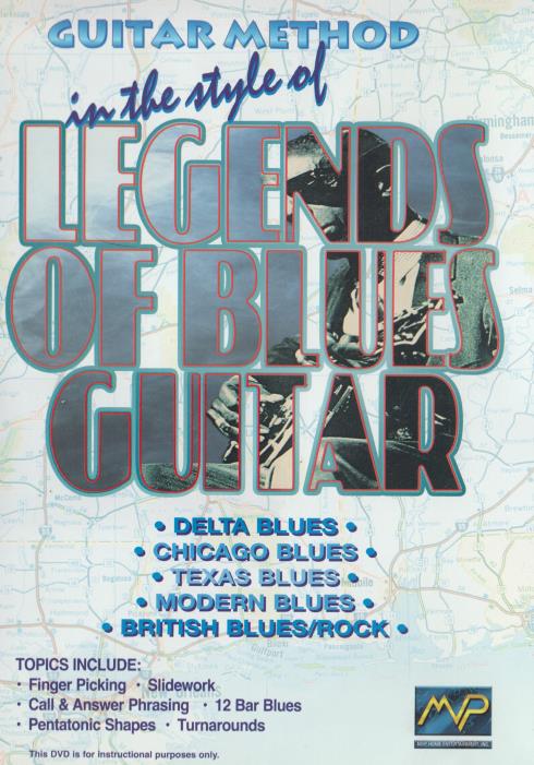 Guitar Method: In The Style Of Legends Of Blues Guitar