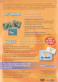Your Baby Can Speak! French 4-Disc CD & DVDs Set