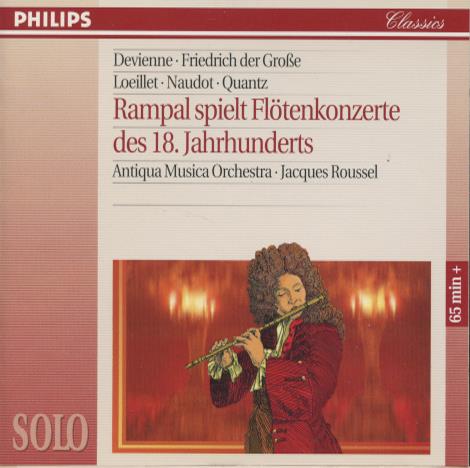 Jean-Pierre Rampal: Rampal Spielt Flotenkonzerte: Des 18. Jahrhunderts