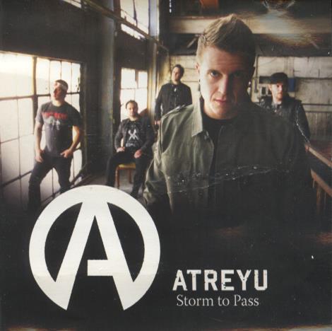 Atreyu: Storm To Pass Promo w/ Water Damaged Artwork