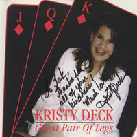 Kristy Deck: Great Pair Of Legs Signed