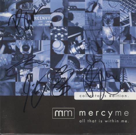 MercyMe: All That Is Within Me Collector's 2-Disc Set Signed