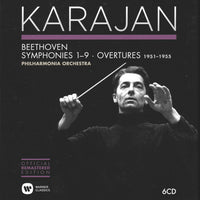 Karajan: Beethoven Symphonies 1-9: Overtures: 1951-1955 6-Disc Set