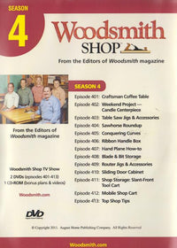 Woodsmith Shop: Season 4 3-Disc Set