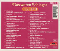 Das Waren Schlager 1953-1954 Disc 1