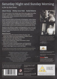 Saturday Night And Sunday Morning PAL w/ Booklet