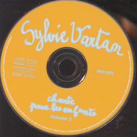 Sylvie Vartan: Chante Pour Les Enfants Vol. 2 w/ No Artwork