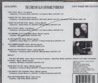 Jack Jones: Love Makes The Changes: The Lyrics Of Alan And Marilyn Bergman w/ Cracked Case