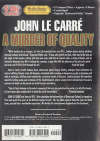 A Murder Of Quality Unabridged 5-Disc Set