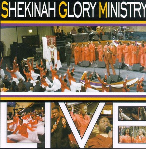 Shekinah Glory Ministry: Live 2-Disc Set w/ Front Artwork