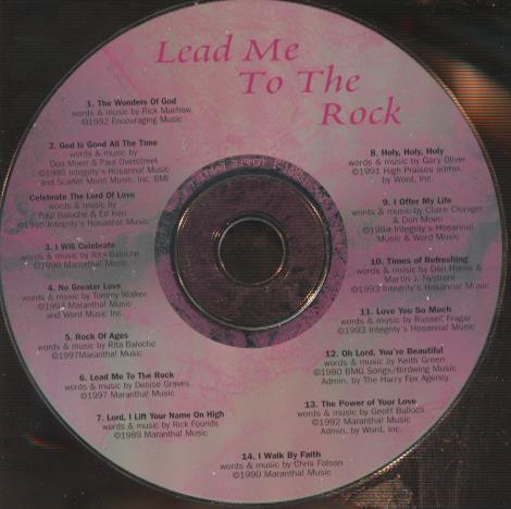 Lead Me To The Rock w/ No Artwork