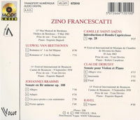 Zino Francescatti: Beethoven / Brahms / Saint-Saens / Debussy / Ravel