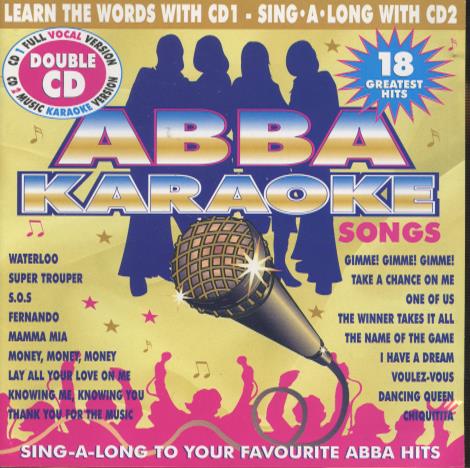 ABBA: Karaoke Songs 2-Disc Set