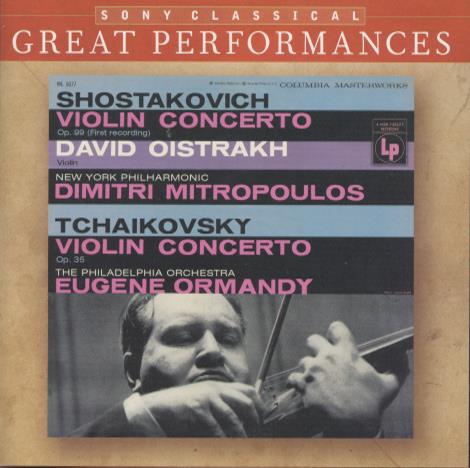 David Oistrakh: Shostakovich & Tchaikovsky Violin Concertos