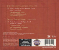 David Oistrakh: Shostakovich & Tchaikovsky Violin Concertos