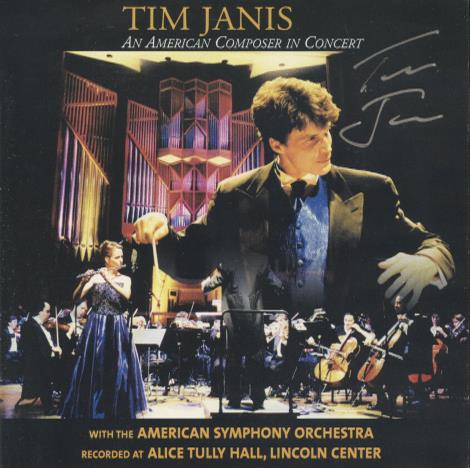 Tim Janis: An American Composer In Concert Signed