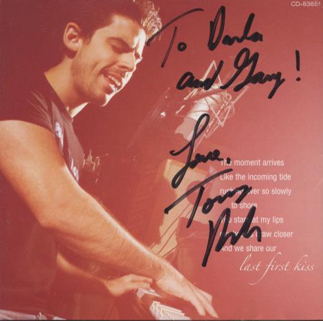 Tony DeSare: Last First Kiss Signed Artwork Only