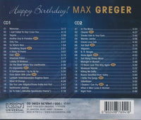 Max Greger: Happy Birthday! 80 Jahre - 40 Hits 2-Disc Set