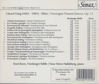 Edvard Grieg: Slatter / Norwegian Peasant Dances, Op. 72