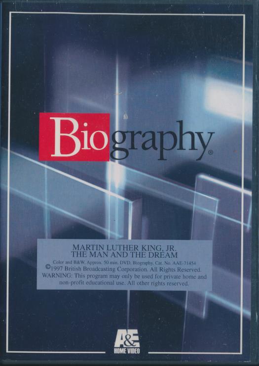 Biography: Martin Luther King, Jr.: The Man And The Dream