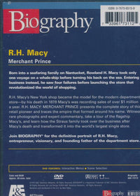Biography: R.H. Macy: Merchant Prince