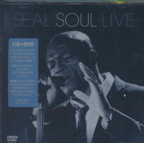 Seal: Soul Live 2-Disc Set w/ Hype Sticker