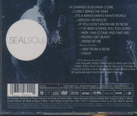 Seal: Soul Live 2-Disc Set w/ Hype Sticker