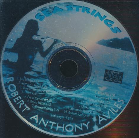 Robert Anthony Aviles: Sea Strings w/ Back Artwork